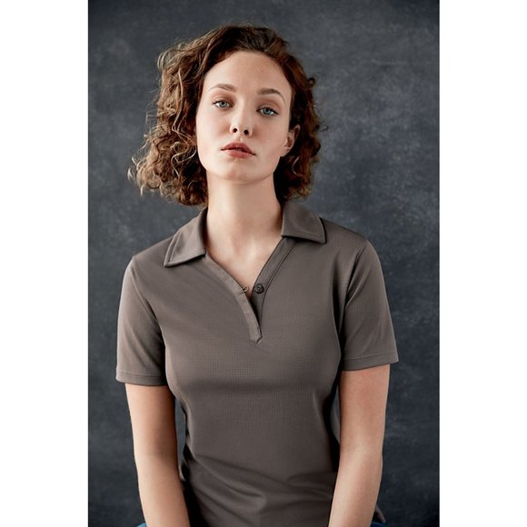 CUTTER & BUCK CB Drytec Genre Textured Polo M NEW - Picture 4 of 12